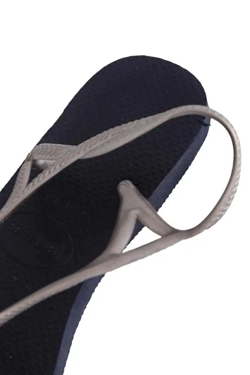 Tongs Havaianas Bleu en Tissu