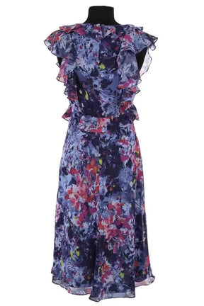 Robe Ralph Lauren Bleu en Synthétique