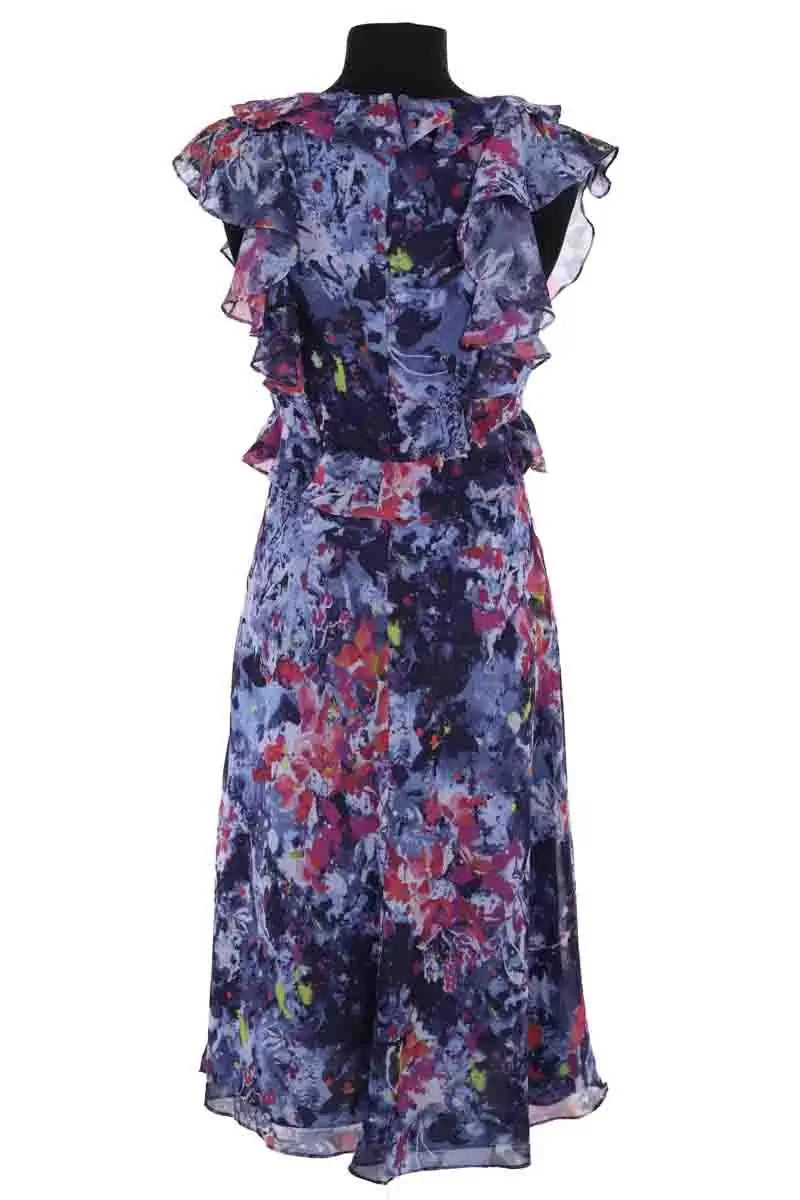 Robe Ralph Lauren Bleu en Synthétique