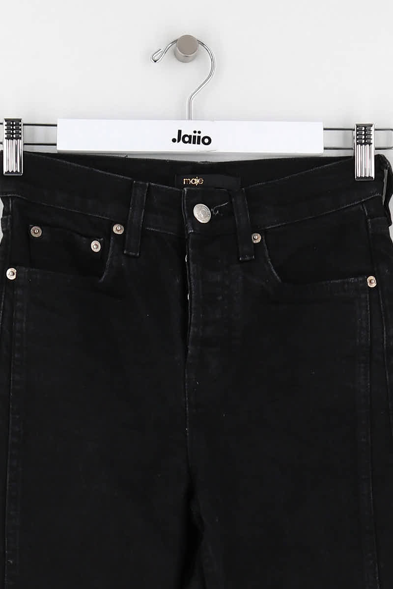 Jean large Maje  Noir