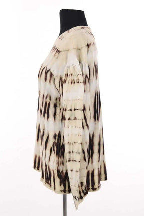 Top Raquel Allegra Beige en Coton