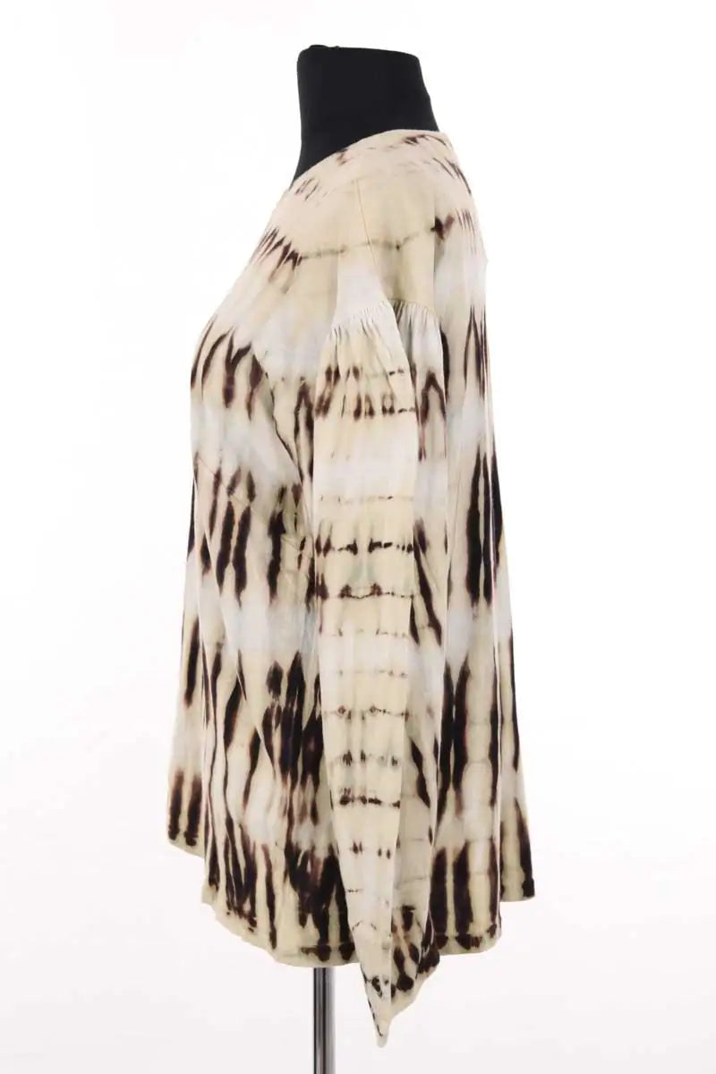 Top Raquel Allegra Beige en Coton