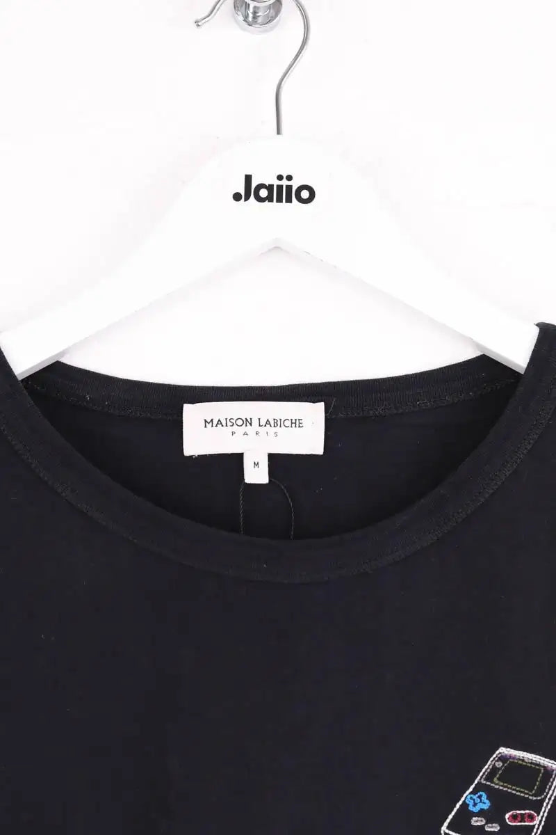 T-shirt Maison Labiche Noir en Coton