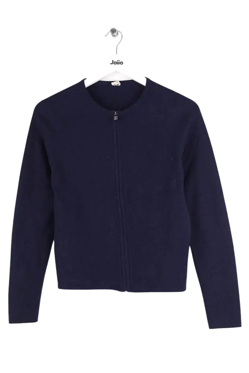 Cardigan Hermès Bleu en Cachemire, taille XS - Seconde Main