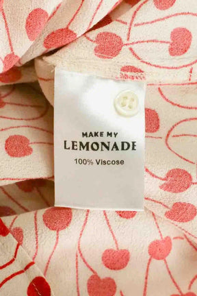 Blouse Make My Lemonade Rouge en Viscose