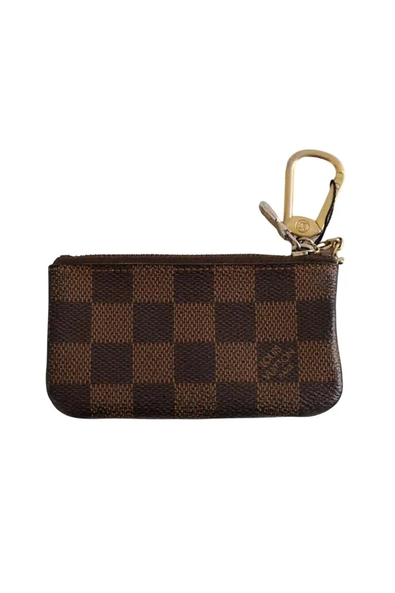 Porte-monnaie Louis Vuitton Marron en Cuir - Seconde Main