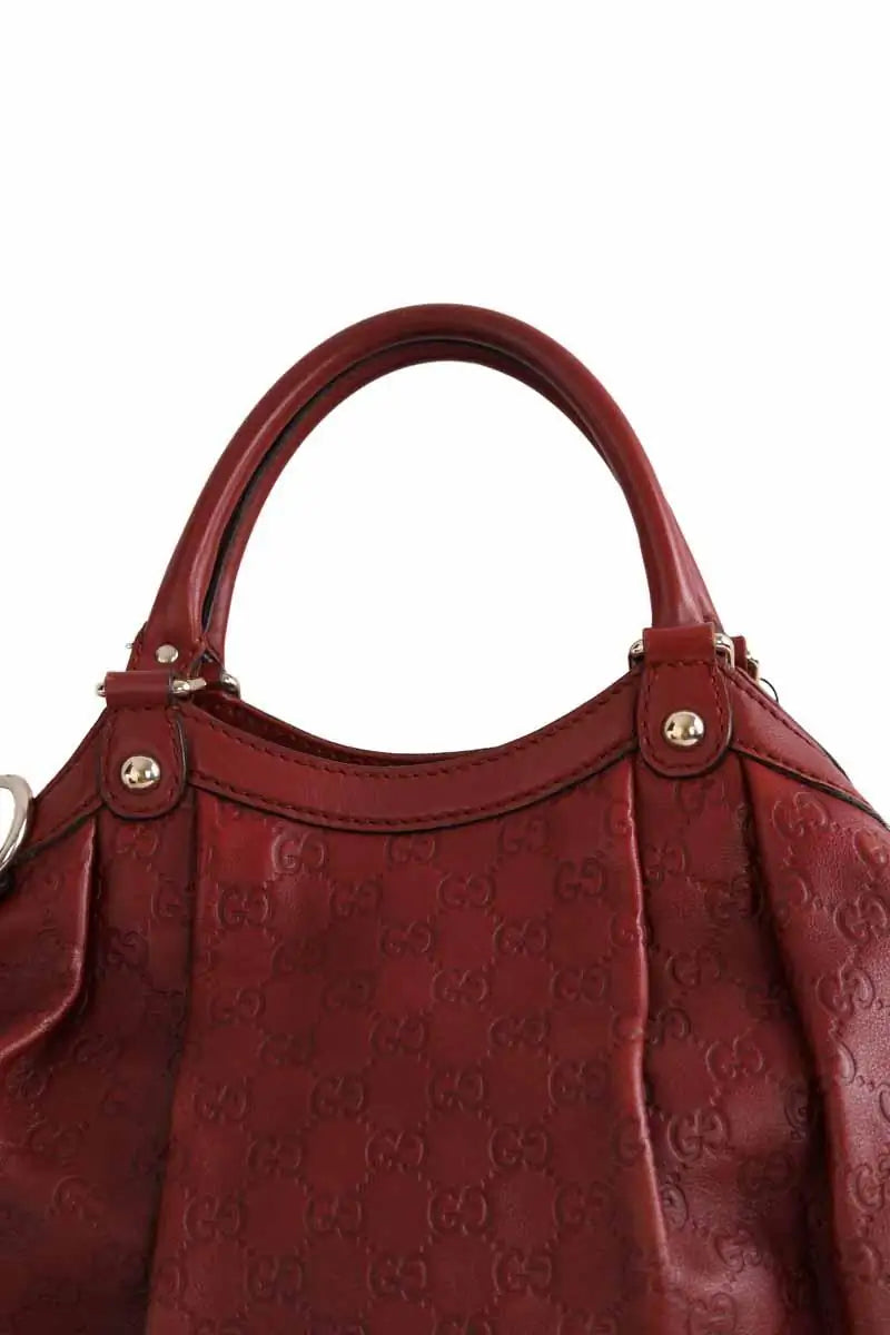 Sac à main Gucci Sukey Bordeaux en Cuir