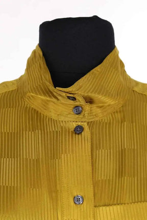 Blouse Soeur Edna Jaune en Soie