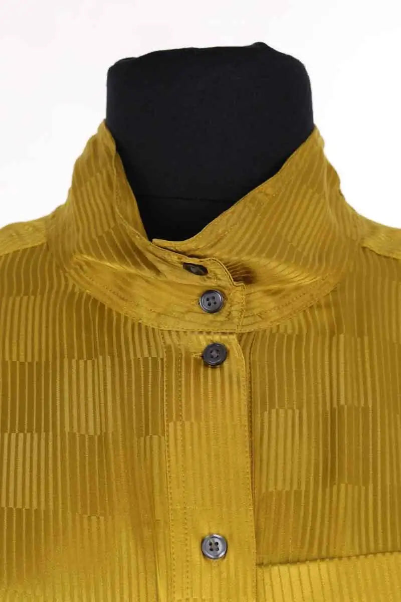 Blouse Soeur Edna Jaune en Soie