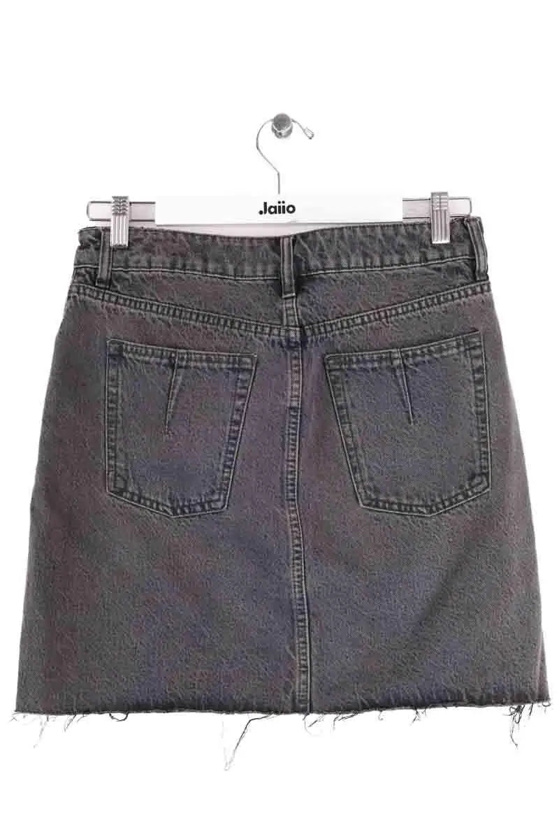 Mini jupe Iro Emiel Noir en Coton