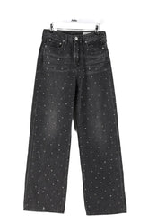 Jean large Bone  Noir