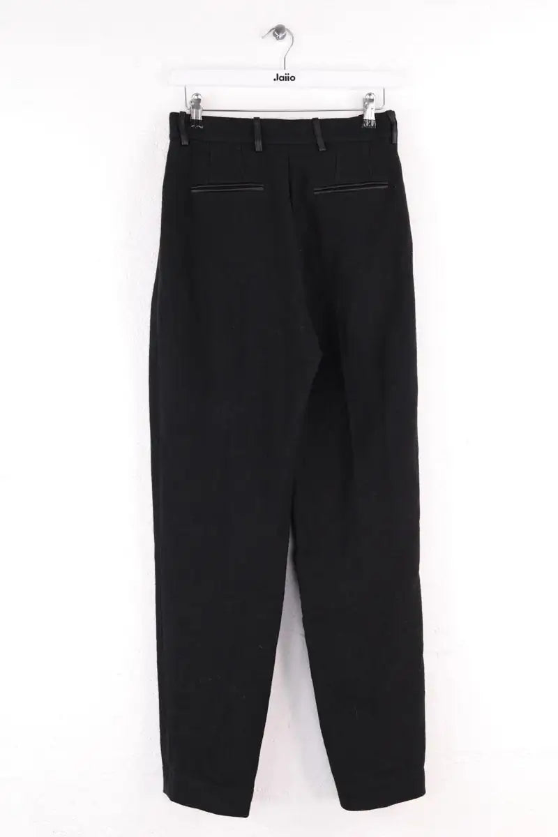 Pantalon droit The Kooples Noir en Coton