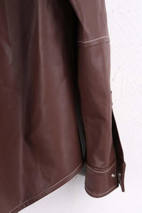 Veste Kris Van Assche Marron en Synthétique