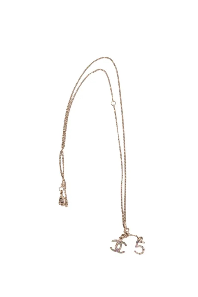 Collier Chanel Doré en Acier - Seconde Main