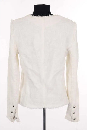 Veste Iro Blanc en Coton
