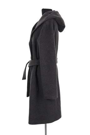 Manteau Gerard Darel Gris en Laine