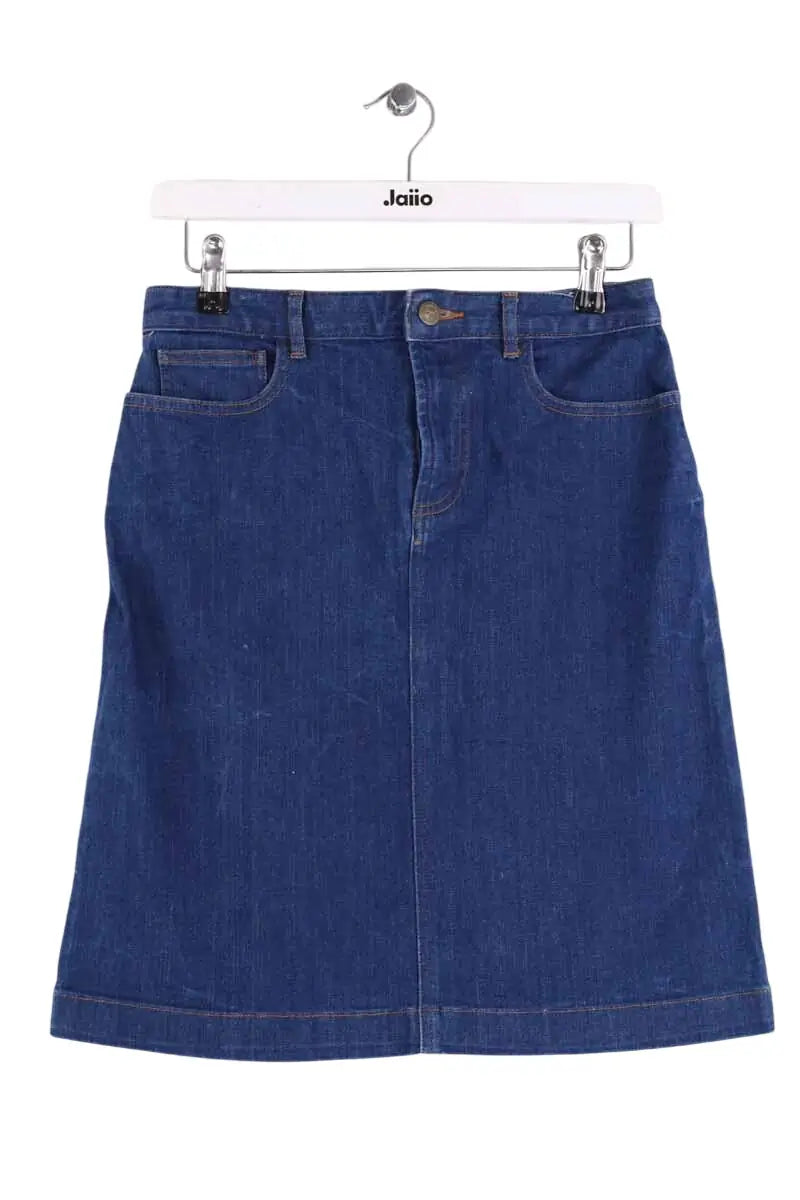 Mini jupe APC Bleu en Coton, taille M - Seconde Main