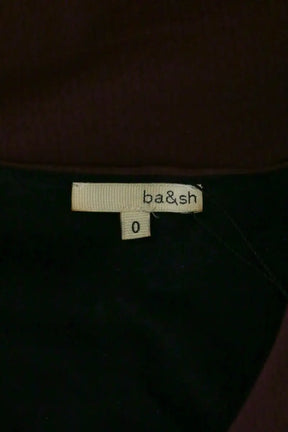 Robe Ba&Sh Bordeaux en Soie