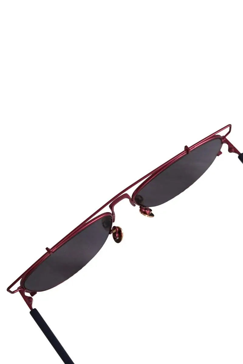 Lunettes de soleil Dior Bordeaux en Métal