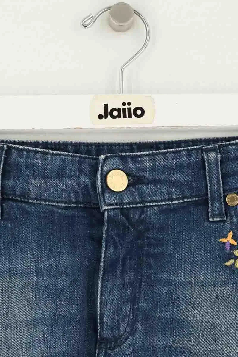 Mini short Zadig & Voltaire Bleu en Coton