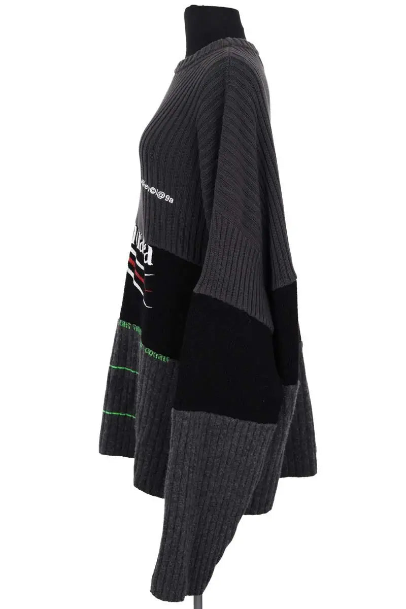 Pull Balenciaga Gris en Laine