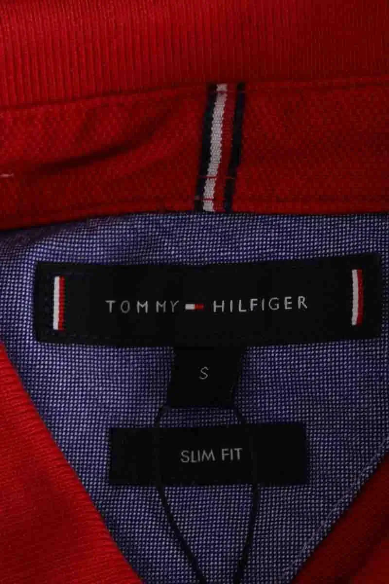 Polo Tommy Hilfiger Rouge en Coton