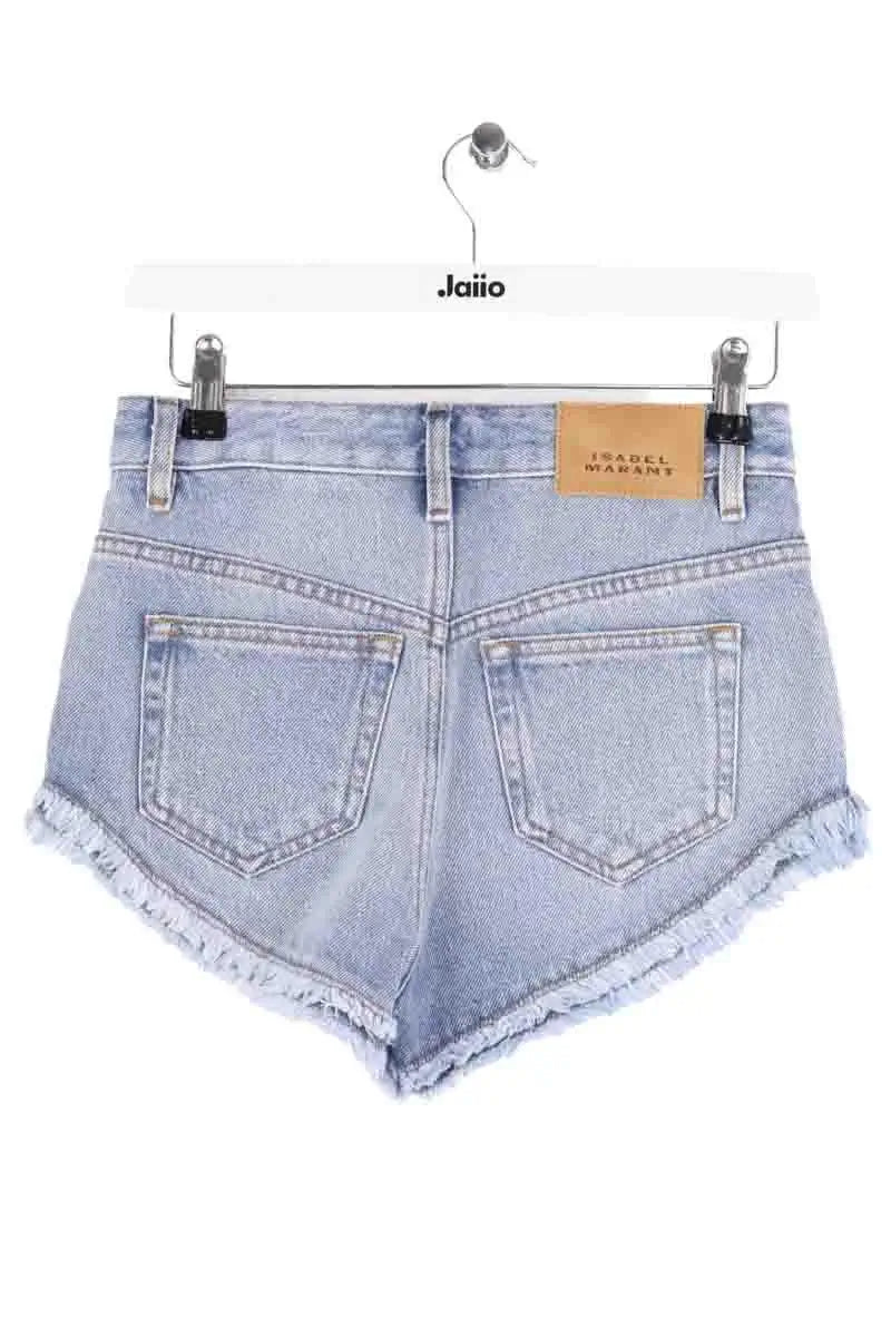 Mini short Isabel Marant Bleu en Coton