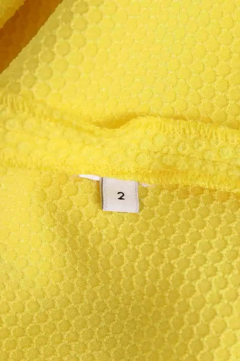 Robe Sandro Jaune en Synthétique
