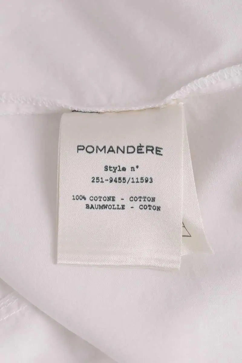 Chemise Pomandère Blanc en Coton
