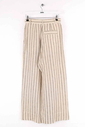 Pantalon large Momoni Doré en Lin