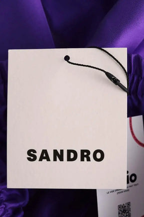 Bermuda Sandro Violet en Synthétique