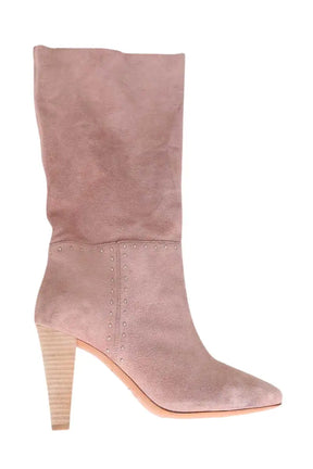 Bottes western Ba&Sh Rose en Daim, taille 38 - Seconde Main