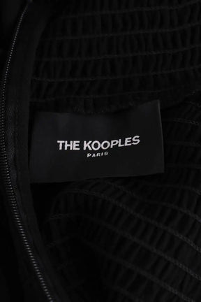 Blouse The Kooples Noir en Synthétique