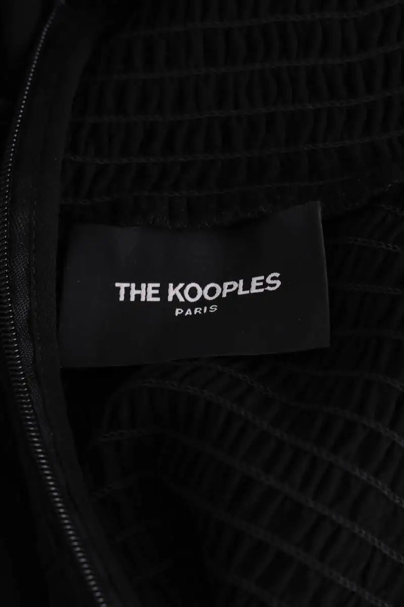 Blouse The Kooples Noir en Synthétique