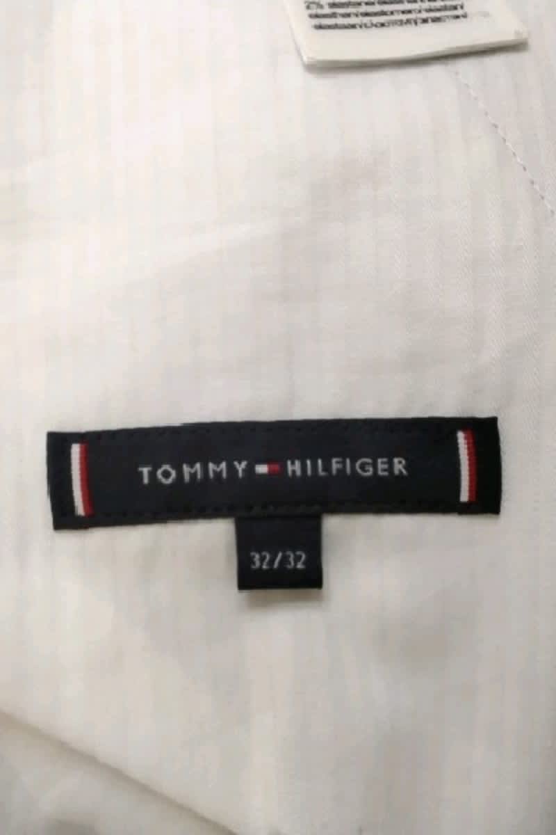 Pantalon slim Tommy Hilfiger  Gris