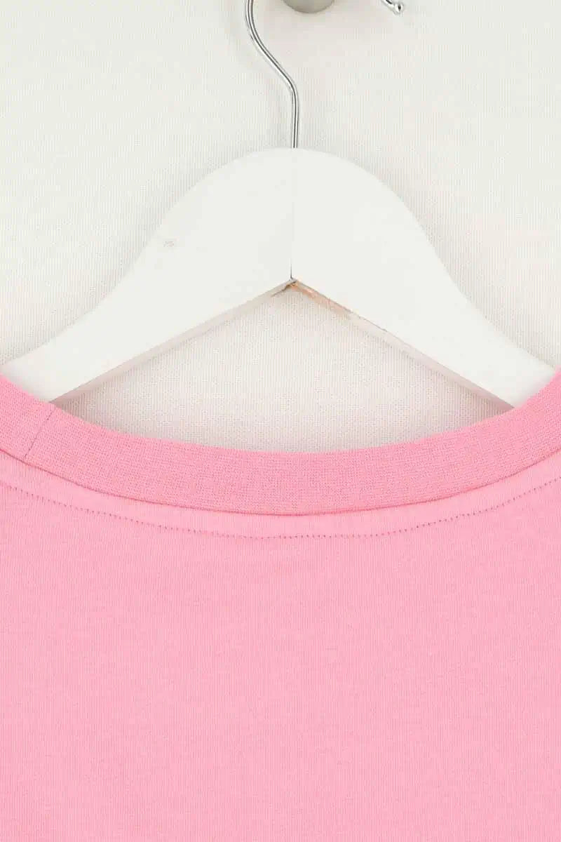 T-shirt Balzac Rose en Coton