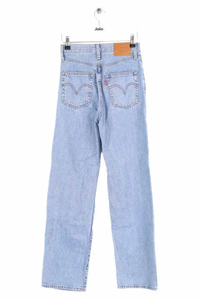 Jean droit Levi's Bleu en Coton