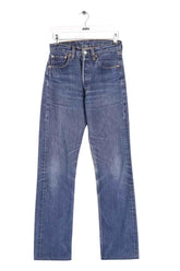 Jean droit Levi's 501 Bleu en Coton, taille M - Seconde Main