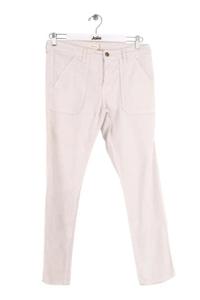 Jean droit Ba&Sh Beige en Coton, taille S - Seconde Main