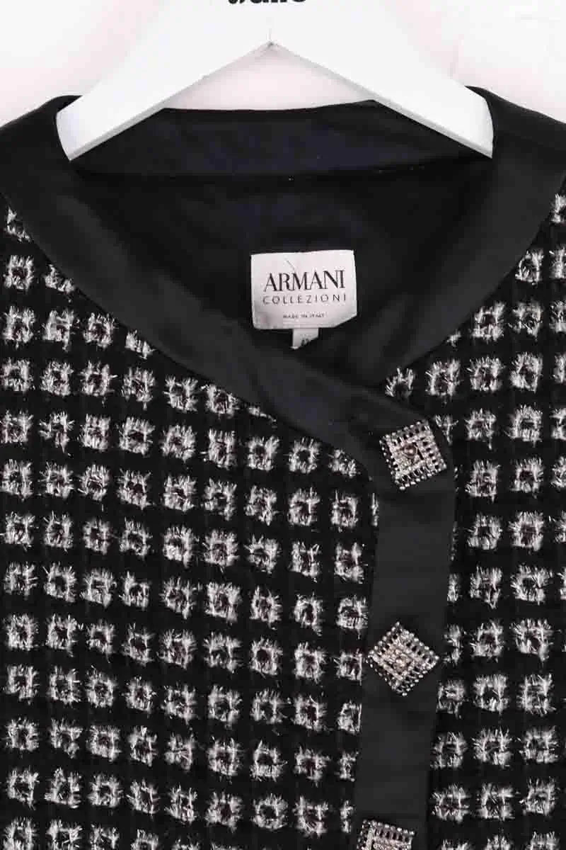 Veste Emporio Armani Noir en Coton