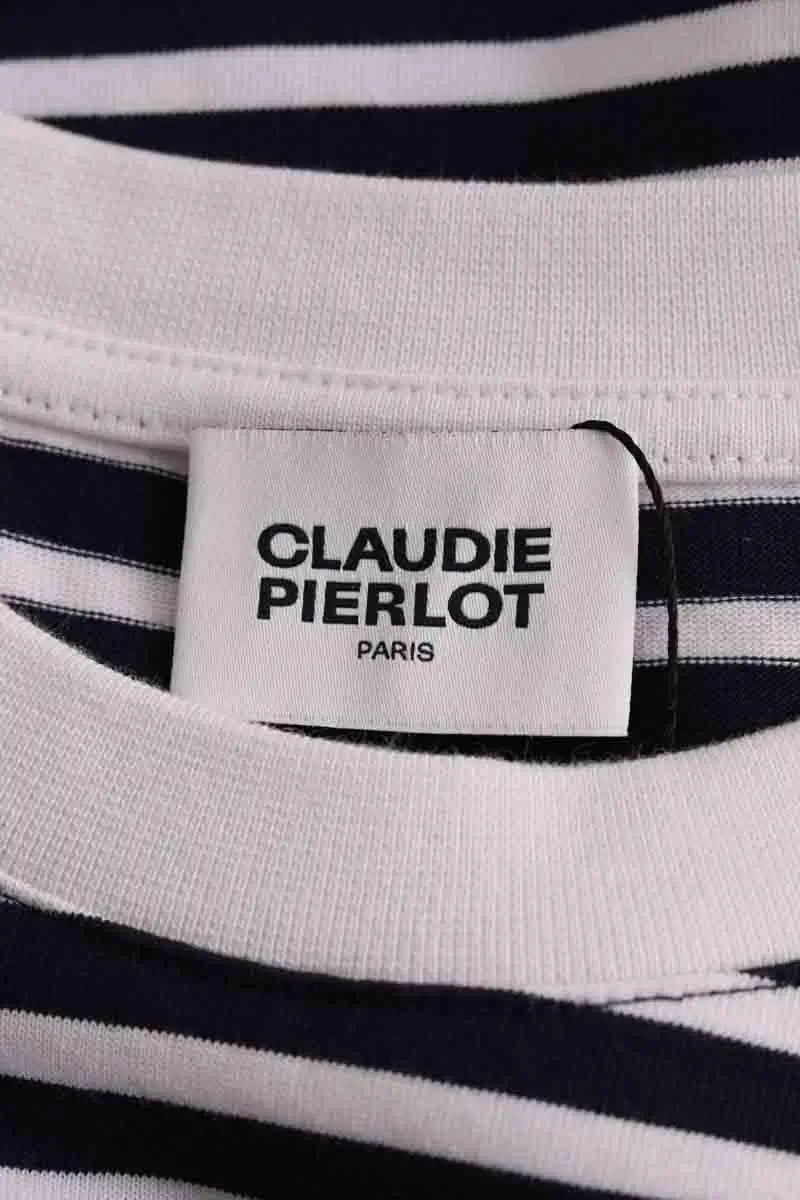 T-shirt Claudie Pierlot Bleu en Coton