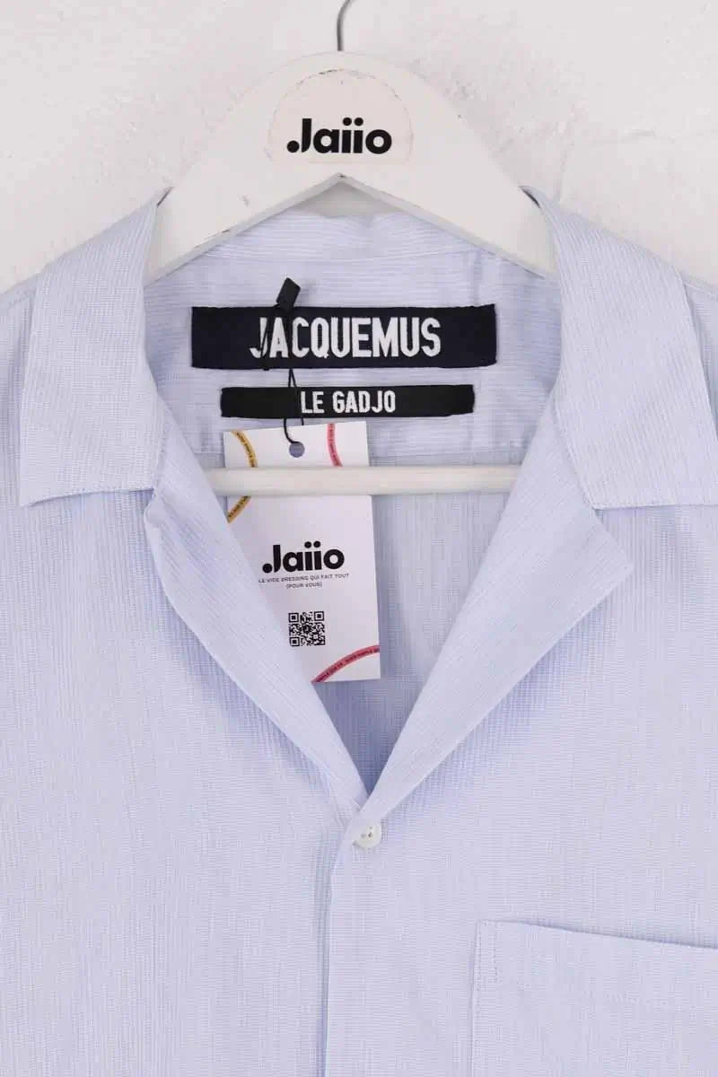 Chemise Jacquemus Le Gadjo Bleu en Coton