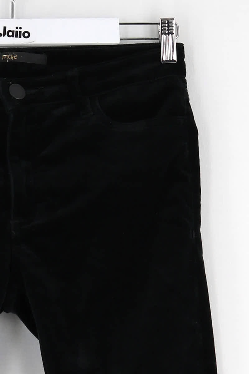 Pantalon slim Maje  Noir