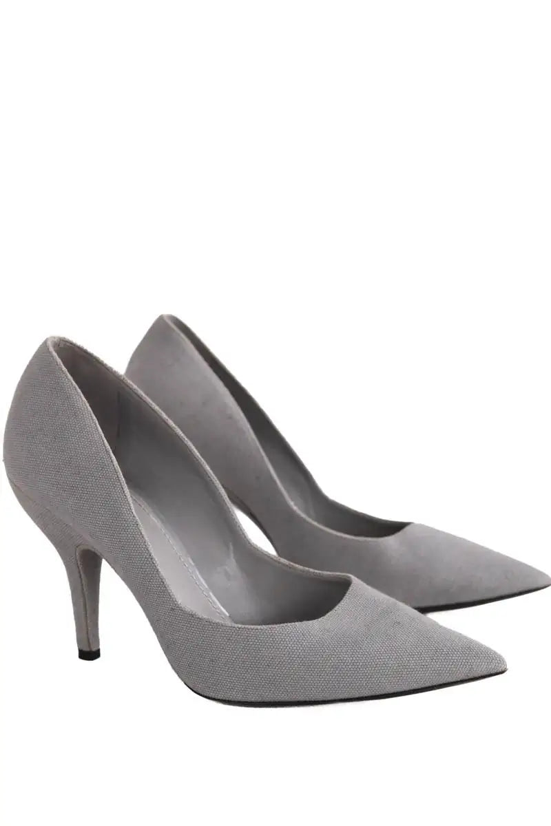 Talons Louis Vuitton Gris en Tissu