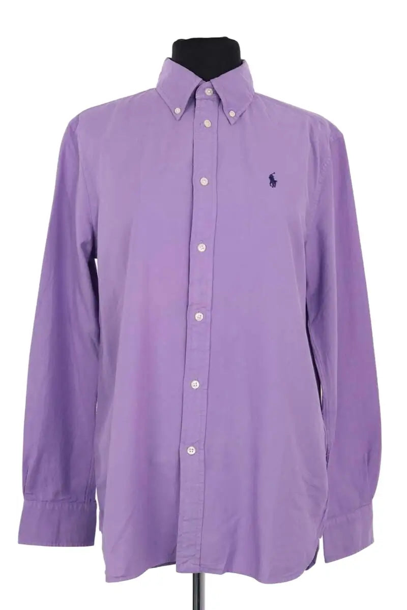 Chemise Ralph Lauren Violet en Coton, taille S - Seconde Main