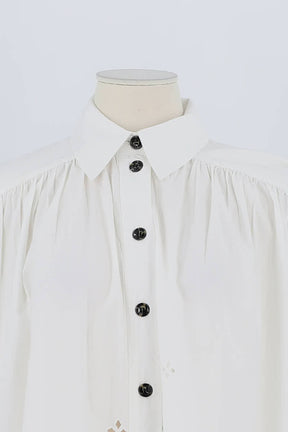 Robe Ganni  Blanc