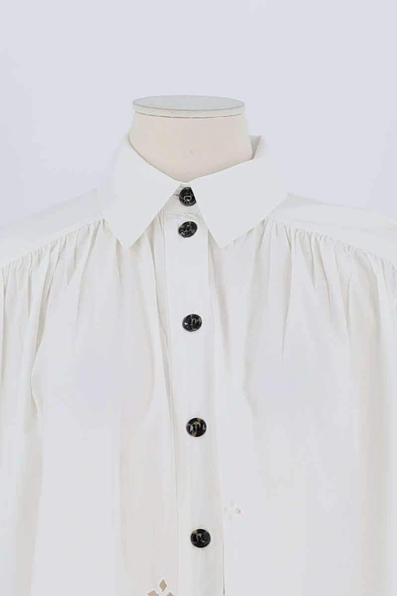 Robe Ganni  Blanc