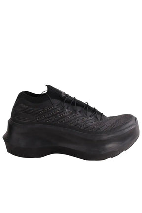 Baskets Salomon Noir en Tissu, taille 38 - Seconde Main