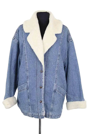 Blouson Levi's Bleu en Coton, taille S - Seconde Main