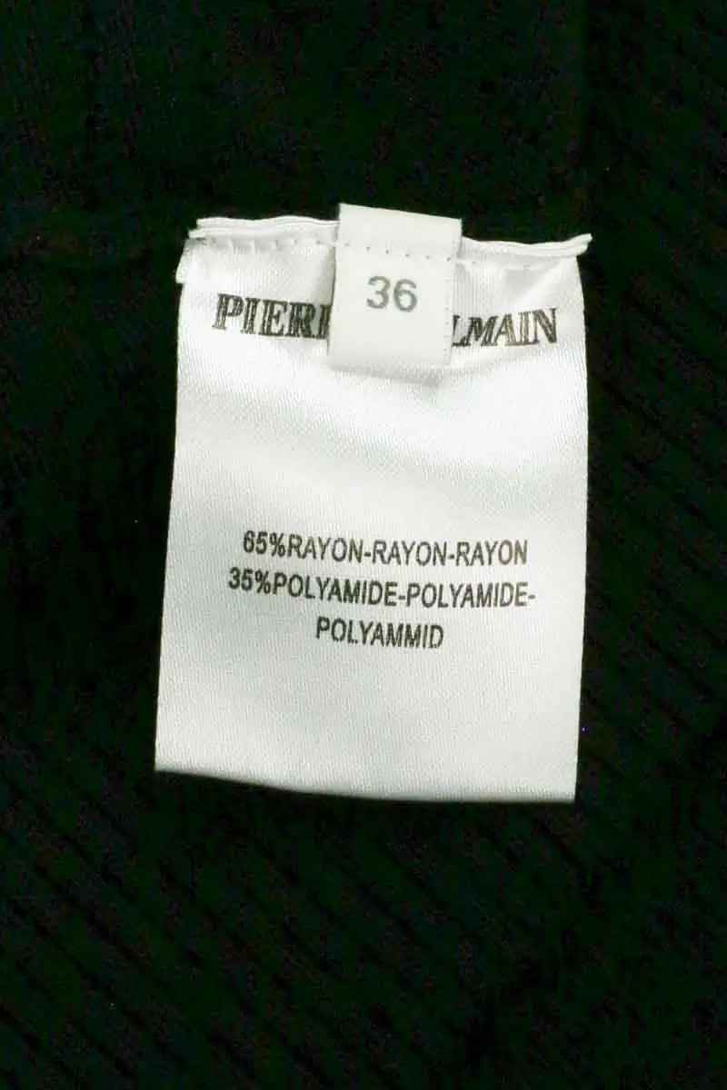 Jupe Balmain Noir en Synthétique